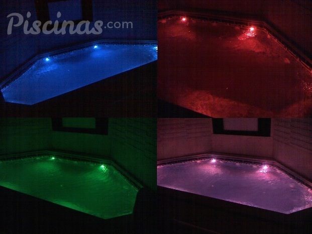 Iluminação de piscinas