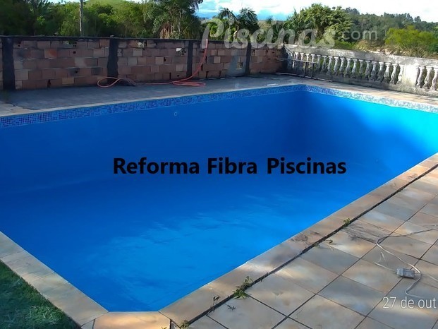 Reforma de piscinas de fibra